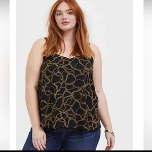 NWT Torrid Plus Size Sophie Double Layer Cami
